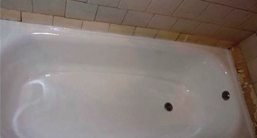 Реставрация ванны жидким акрилом | Курильск